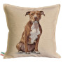Cuscino gobelin disegno Pitbull