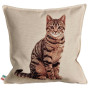 Cuscino gobelin disegno Gatto Romeo