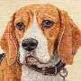 Cuscino gobelin disegno Beagle