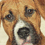 Cuscino gobelin disegno Cane e gatto