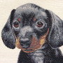 Cuscino gobelin disegno Bassottini