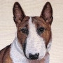 Cuscino gobelin disegno Bull Terrier