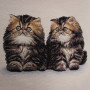 Cuscino gobelin disegno Gatti Persiani