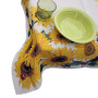 Gobelin topper with Sunflowers design
