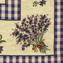 Gobelin decorative cushion with Lavender design