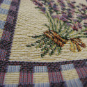 Gobelin decorative cushion with Lavender design