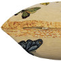 Gobelin decorative cushion with Wildflowers design