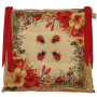 Gobelin chair cushion with Ladybug design