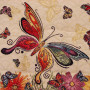 Cuscino sedia gobelin disegno Butterfly