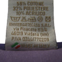 Presina quadrata con bordo gobelin disegno Lavanda