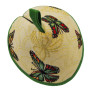 Hooded pot holder in gobelin Butterfly design