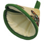 Hooded pot holder in gobelin Butterfly design