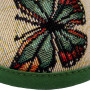 Hooded pot holder in gobelin Butterfly design