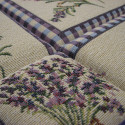 Gobelin bread basket with Lavender design
