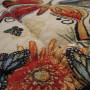 Gobelin bread basket with Butterfly design