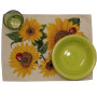 Gobelin placemat Sunflowers design