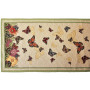 Gobelin table runner Butterfly design