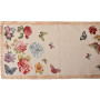 Gobelin table runner Wildflowers design