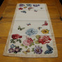 Gobelin table runner Wildflowers design