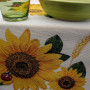 Runner gobelin disegno Sunflowers