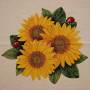 Tovaglia gobelin disegno Sunflowers
