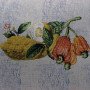 Cuscino gobelin disegno Profumi del golfo