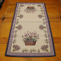 Runner gobelin disegno Lavanda