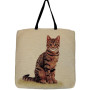 Borsa gobelin disegno Gatto Romeo