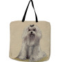 Borsa gobelin disegno Maltese