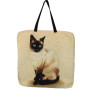 Borsa gobelin disegno Gatto Siamese