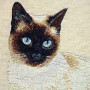 Borsa gobelin disegno Gatto Siamese
