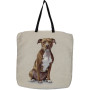 Borsa gobelin disegno Pitbull
