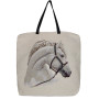 Borsa gobelin disegno Cavallo bianco